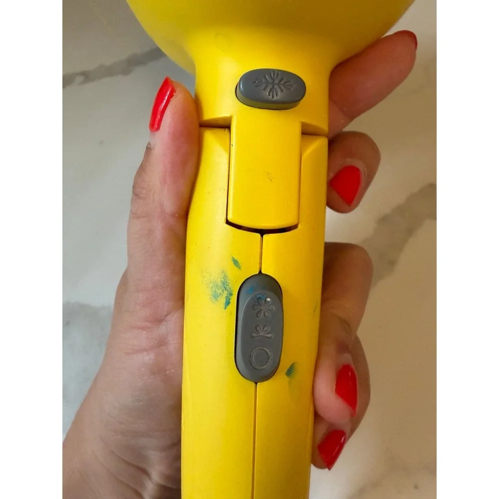 Drybar Baby Buttercup Travel Hair Blow Dryer Yellow For Parts only
